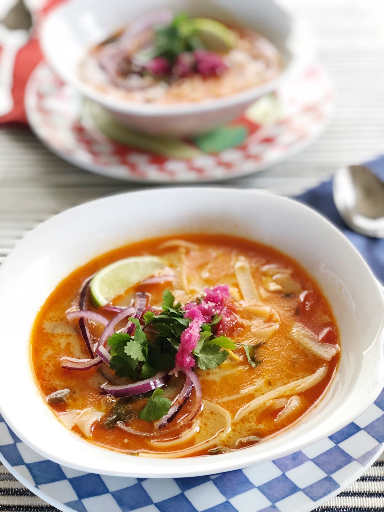 Comfort Food: Thai Chicken Vegetable Soup